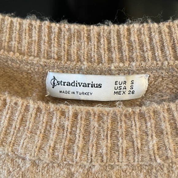 Camel crew neck sweater - Picture 2 of 4